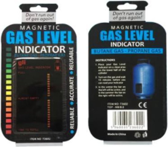Gaslevel Indicator sticker | Bbq - Tuin