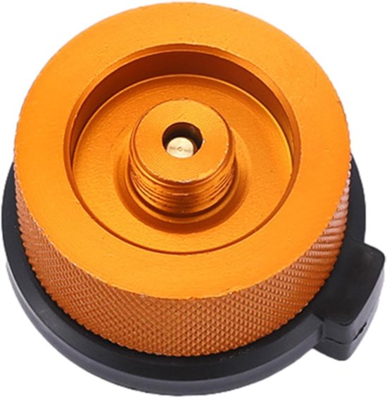 Gaspatronen-adapter voor campingkooktoestel, gaspatronen-adapter, bajonet, gaspatronen-adapter, schroefventiel, gasadapter, conversie-kopadapter voor butaan, jerrycan, schroef, gaspatroon