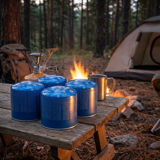 Gaspatroon 190g - Camping Gas - Koken Buiten - Zelfsluitende Klep - Compact Lichtgewicht