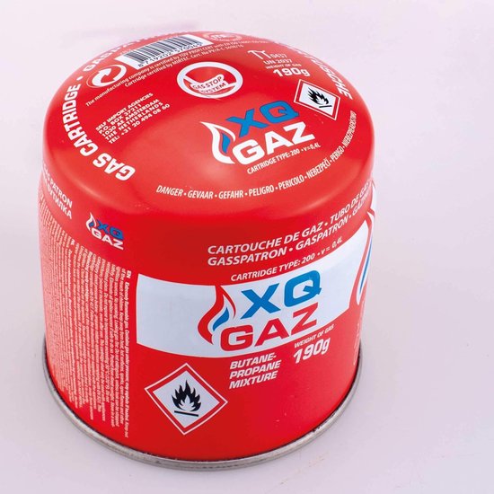 Gaspatroon - Brandstofhouder - Kamperen Koken - Compact Ontwerp - 190 gram - Diverse Kleuren