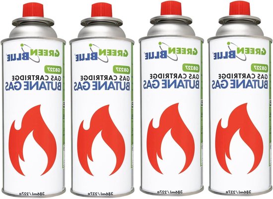 Gaspatroon Butaan - Camping Gas Universeel Gas - Kamperen Koken - EN417 Schroefdraad - 227g - Niet van toepassing
