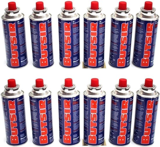 Gaspatroon - Gasflesje - Draagbare keuken - Iso-butaan mengsel - 227 gram