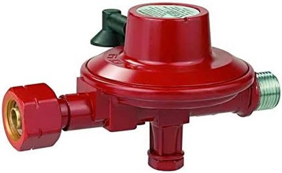 Gasregelaar 50 mbar 4 kg/u voor Propane Flessen