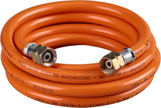 Gasslang 5 meter G 3/8" LH