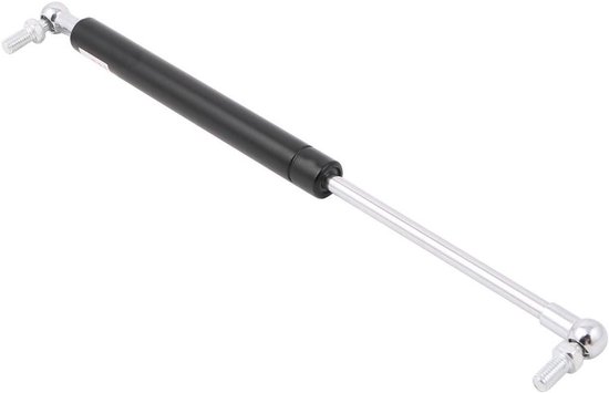 Gasveer Hefbrug - Compressieveer Lift - Kofferbak Ondersteuning - 100 Newton Kracht - 300 mm Gatafstand - Zwart Zilver