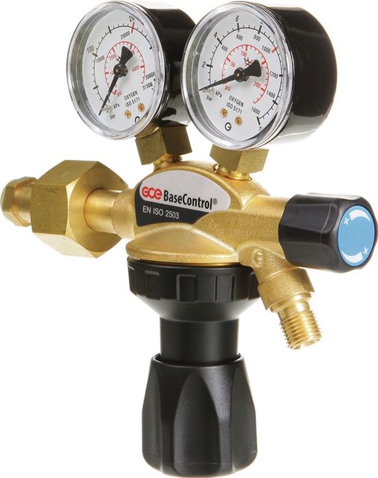 GCE Cilinder Drukregelaar BaseControl - Oxygen - 200 bar van GCE