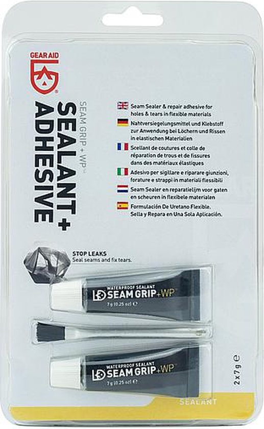 Gear Aid - Universeel reparatiemiddel - Seamgrip - 2x 7 Gram van Gear Aid