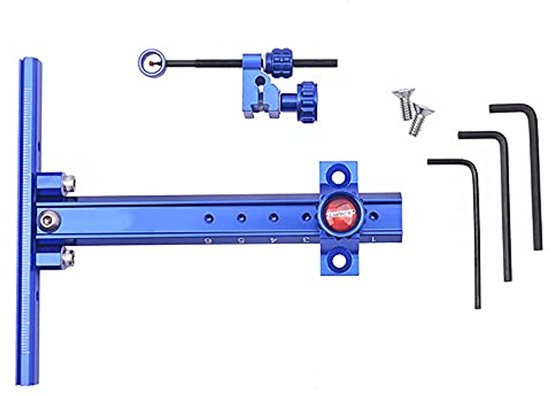 Gebogen Boog Sight Accessoires T Vorm Aluminium Boogschieten Doel Zicht Gereedschap voor Jacht Boogschieten