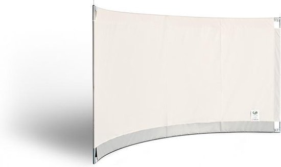 Gebogen windscherm ESVO Mistral 300 gesloten van ESVO