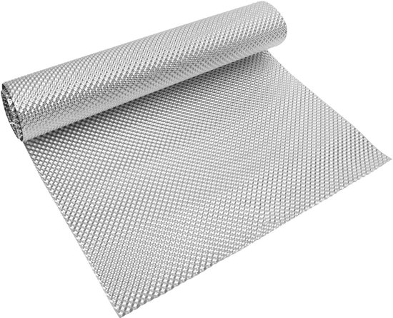Gegraveerde Aluminium Hittebescherming Plaat van 100 cm x 40 cm voor Motorsport, Isolatie en Voertuigen, Hittebestendig en Duurzaam