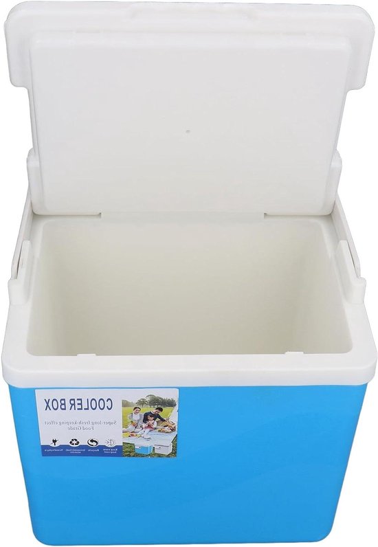 Geïsoleerde Drankkoeler - Koelbox Kamperen - Buitenactiviteiten - Hoog Rendement Isolatie - 10L - Blauw