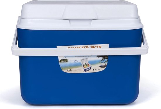 Geïsoleerde Koelbox - Lunchbox Koeltas - Buitenactiviteiten - EPS Isolatielaag - 32 x 23 x 20 cm - Wit