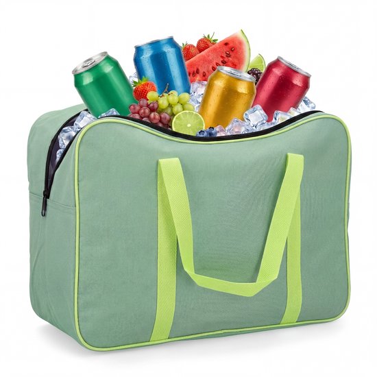 Geisoleerde Koelrugtas - Lichte Lunch Tas 7L -Compacte Koeltas - Koeltasje Klein - Picknicktas Kinderen - Thermo Tas - Lunchtas Volwassenen - Cooler Bag - Koel Tas Dames en Heren - Thermotas - Koelrugzak Vakantie - Koeltassen - Groen - Löwenthal van Merkloos