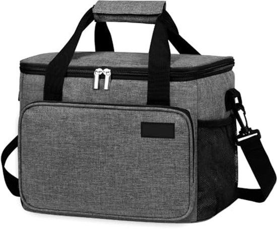Geïsoleerde Koeltas 30 Liter - Waterdicht en Lekvrij, Draagbare Lunchtas voor Outdoor, Camping en Reizen van Merkloos