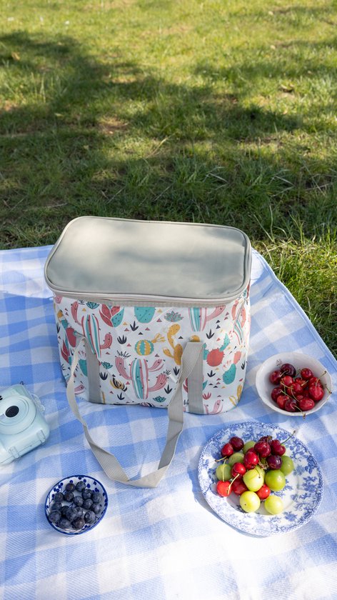 Geïsoleerde Koeltas| Lunchtas| Thermotas| 20 Liter| Picknicktas| Koeltas voor op reis met draagband van Geen merk.