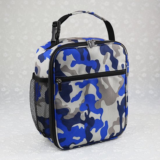 Geïsoleerde lunchtas Camo koeltas Draagbare draagtas Lunchbox tas voor jongens Meisjes Vrouwen Mannen naar school Kantoor Buiten van Joymee