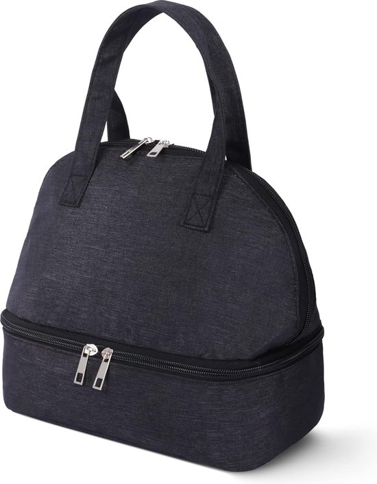 GeïSoleerde Lunchtas - Familie Picknicktas - Herbruikbare Waterdichte Lunchzakjes - Dubbele Compartiment Lunch Zakken - Draagbare Lunch Box - Voor School Picknick Camping Reizen - Voor Mannen Vrouwen van Lifewit