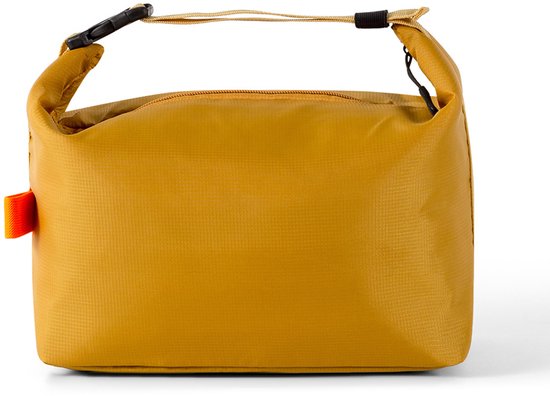 Geïsoleerde lunchtas met dikke aluminiumfolie-voering – Lekvrije thermische bentotas voor werk, school en picknicks – Ruime koel-/warmhoudtas – Inclusief verstelbare schouderriem – Geschikt voor alle leeftijden – Geel van ZVD