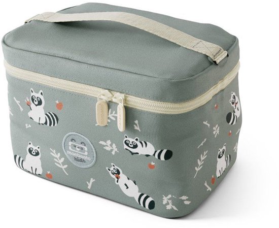 Geïsoleerde lunchtas - MONBENTO - Frosty 5L Raccoon kinderkoelbox van Merkloos