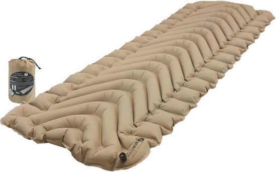 Geïsoleerde opblaasbare slaapmat voor kamperen en backpacken - Lichtgewicht en comfortabel voor koud weer van Vrijbuiter Outdoor