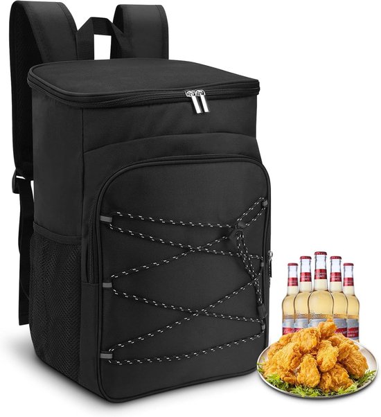 Geïsoleerde Rugzak 23 L – Koelrugzak voor Picknick, Strand & Kamperen van Merkloos