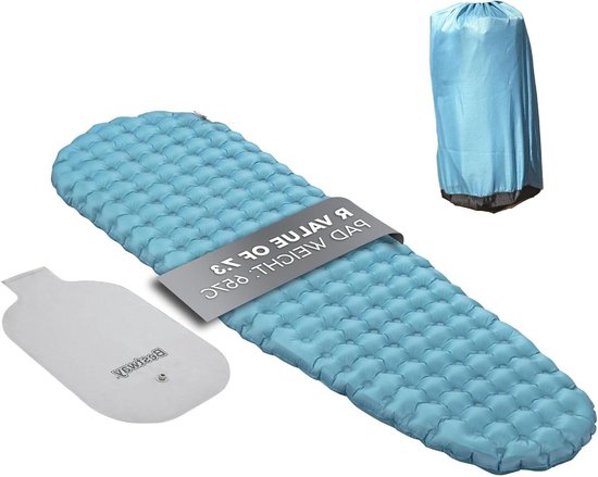 Geïsoleerde Slaapmat - Kampeer Kussen - Comfortabel Slapen - Luchtgevulde Kamers - 183 cm x 51 cm - Niet gespecificeerd