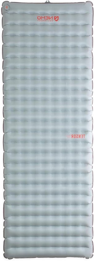 Geïsoleerde Slaapmat - Luchtkussen Mat - Kamperen en Hiken - Stille Isolatie - 590 Gram - Blad/Pittig Oranje van Merkloos
