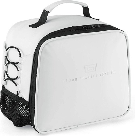 Geïsoleerde waterdichte lunchtas - lekvrije lunchbox voor volwassenen - wit van MAZFORCE