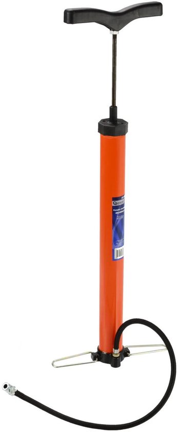 GEKO Handpomp - Stalen Vat - Comfortabele Greep - 450 mm - Inclusief Naalden van GEKO