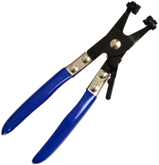 GEKO Slangklemmen-tang - Kruisgreep - Ratelsluiting - PVC Handgrepen van GEKO