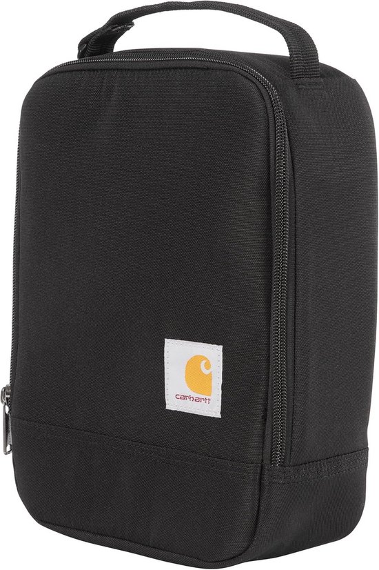 Gekoelde Lunchtas - Lunchbox Koeler - Maaltijden Koel Houden - Volledig Geïsoleerd - 4 Can Capaciteit - Zwart