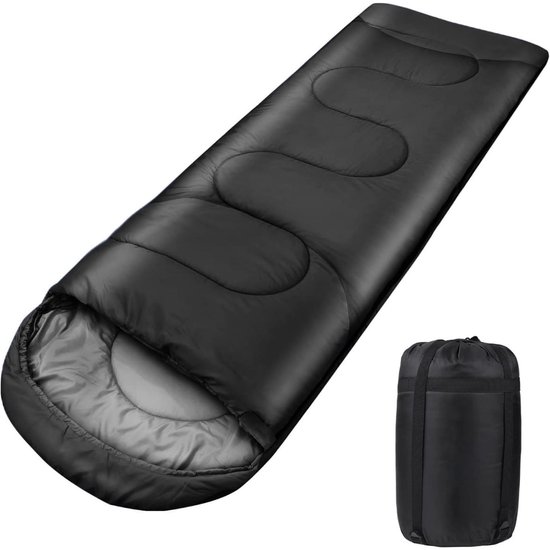 GELLDG Dekslaapzak - 210x75cm - Outdoor Slaapzak voor Kamperen - Lichtgewicht en Waterafstotend - Geschikt voor Temperaturen van 10°C tot 20°C - Gemaakt van Ademend Textiel - Ideaal voor Wandelen en Rucksackreizen