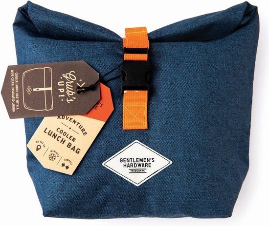Gentlemen's Hardware Lunch koeltas | Roll-Top Cooler lunch bag van Gentlemen's Hardware