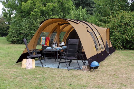 Georgia Btc Air Familietent Beige/Black OS van Merkloos