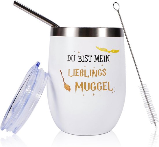 Gepersonaliseerde Koffiemok 'Du Bist My Favorite Mugel' - Grappig Cadeau voor Vriend, Vriendin of Verjaardag