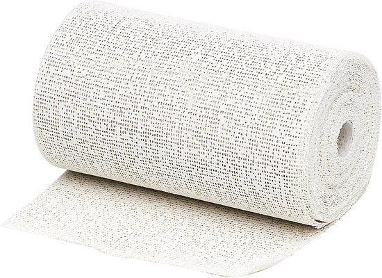Gepleisterd katoenen canvas, bescherming van de isolatie rond leidingen, snelle grip, brandklasse M0, rol 5 m