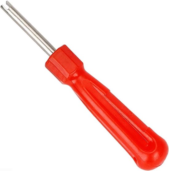 Gereedschapskit Ventielkernen - Bandenreparatieset Fiets - Onderhoud Banden - 62-delige Set - 70 g - Zwart