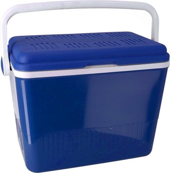 Gerimport Koelbox 42 Liter 35 x 55 x 39 cm Blauw/wit van Gerimport