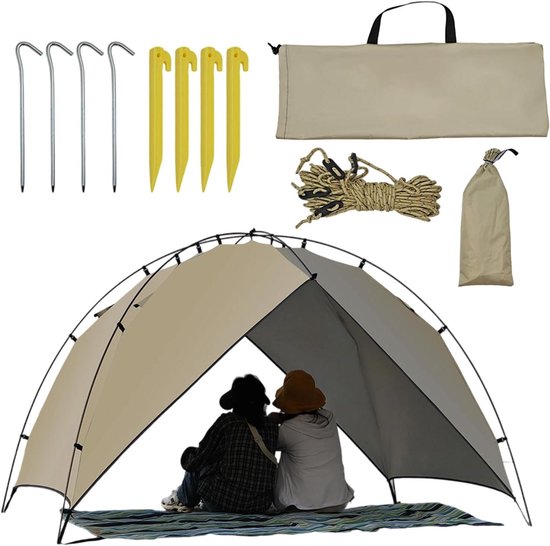 Gezinstent - Kampeertent Pop-up - Buitenactiviteiten - Snelle opzet - 44 x 13 x 13 cm - Enkele Attribuut