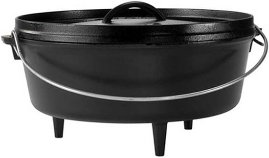 Gietijzeren Dutch Oven voor Kampvuur en Buiten Koken
