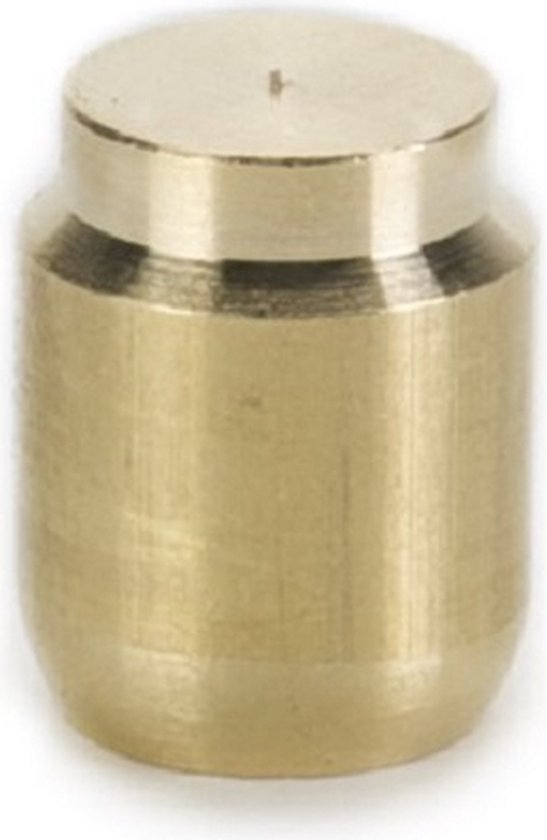Gimeg blindstop knelkoppeling 8mm messing 2 stuks van Gimeg