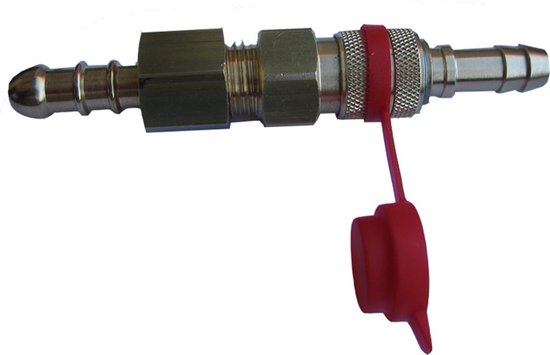 Gimeg snelkoppeling 2x slangtule 8mm van GIM