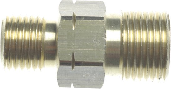 Gimeg verloopnippel M20X1 buiten X 1/4 inch buiten van Gimeg