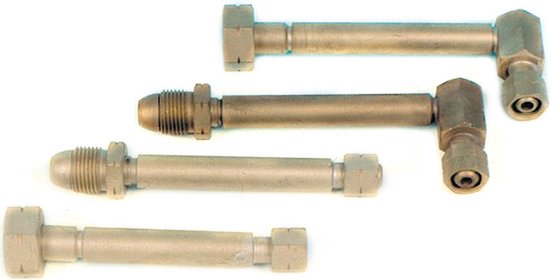 Gimeg Vulpijpje Haaks Shell X 3/8 inch links van Merkloos