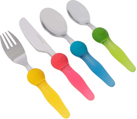 Gimex - Kids Line - Bestek - Poppetjes - 4-Delig