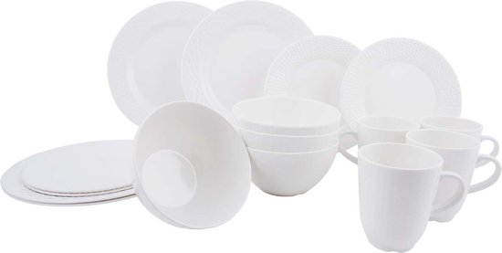 Gimex Royal Line Servies - Ivory - 16-Delig van GIM