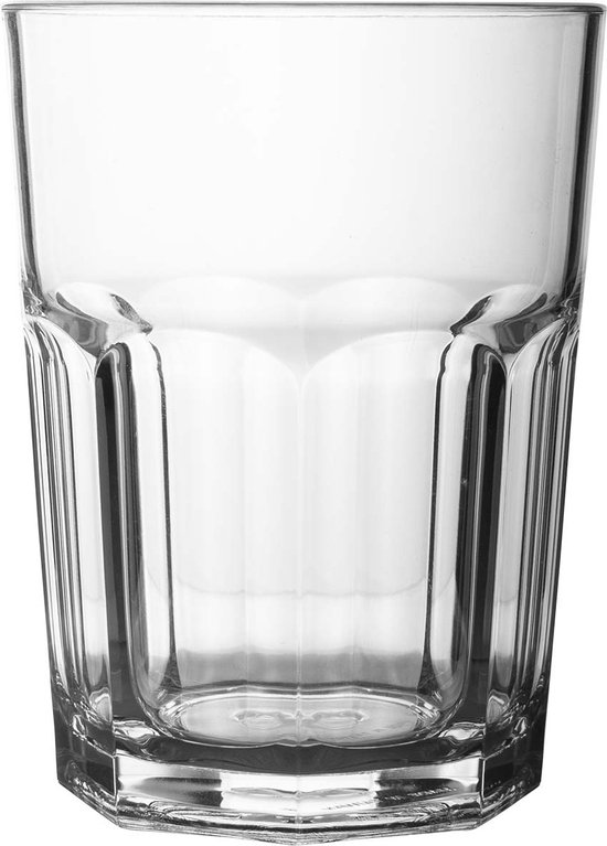 Gimex - Solid Line - Waterglas - 450 ml - 2 Stuks