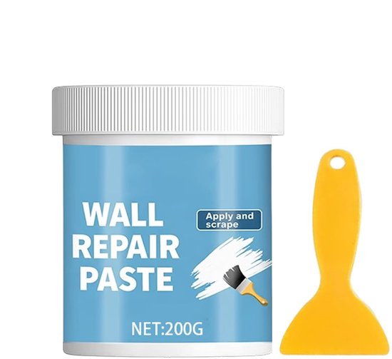 Gipsplaatreparatie Kit - Muurherstel Pasta - Scheuren Vullen - Waterafstotende Formule - 200g Pasta