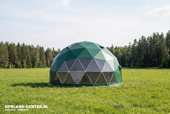 Glamping DOME/ GLOBE - 8 meter - Groen