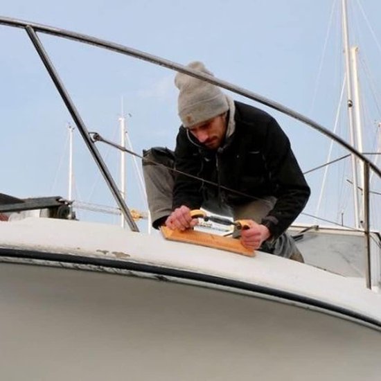 Glasvezelmat - Versterkingsmat - Reparaties Uitvoeren - Hoge Treksterkte - 10 m² - Wit van Merkloos